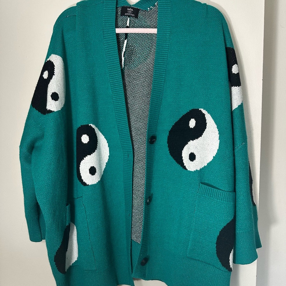Dressed in LaLa Yin Yang Cardigan